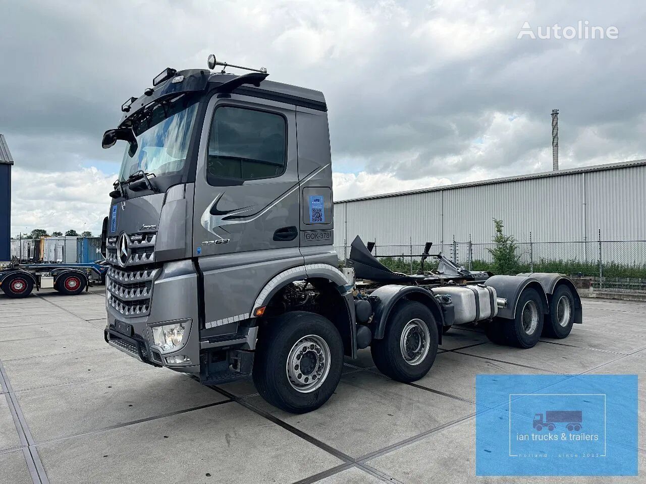 底盘卡车 Mercedes-Benz Arocs 3263 KN 8x4 CAB AND CHASSIS EURO 6-D 2021