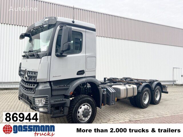 تریلی Mercedes-Benz Arocs 3340 A 6x6, Grounder جدید