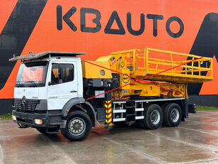 camion châssis Mercedes-Benz Atego 2628 6x4 FOR SALE AS CHASSIS / LOW MILEAGE !