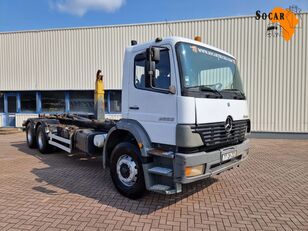 Mercedes-Benz Atego 2628 6x4, Manual gear, full steel suspension chassis truck