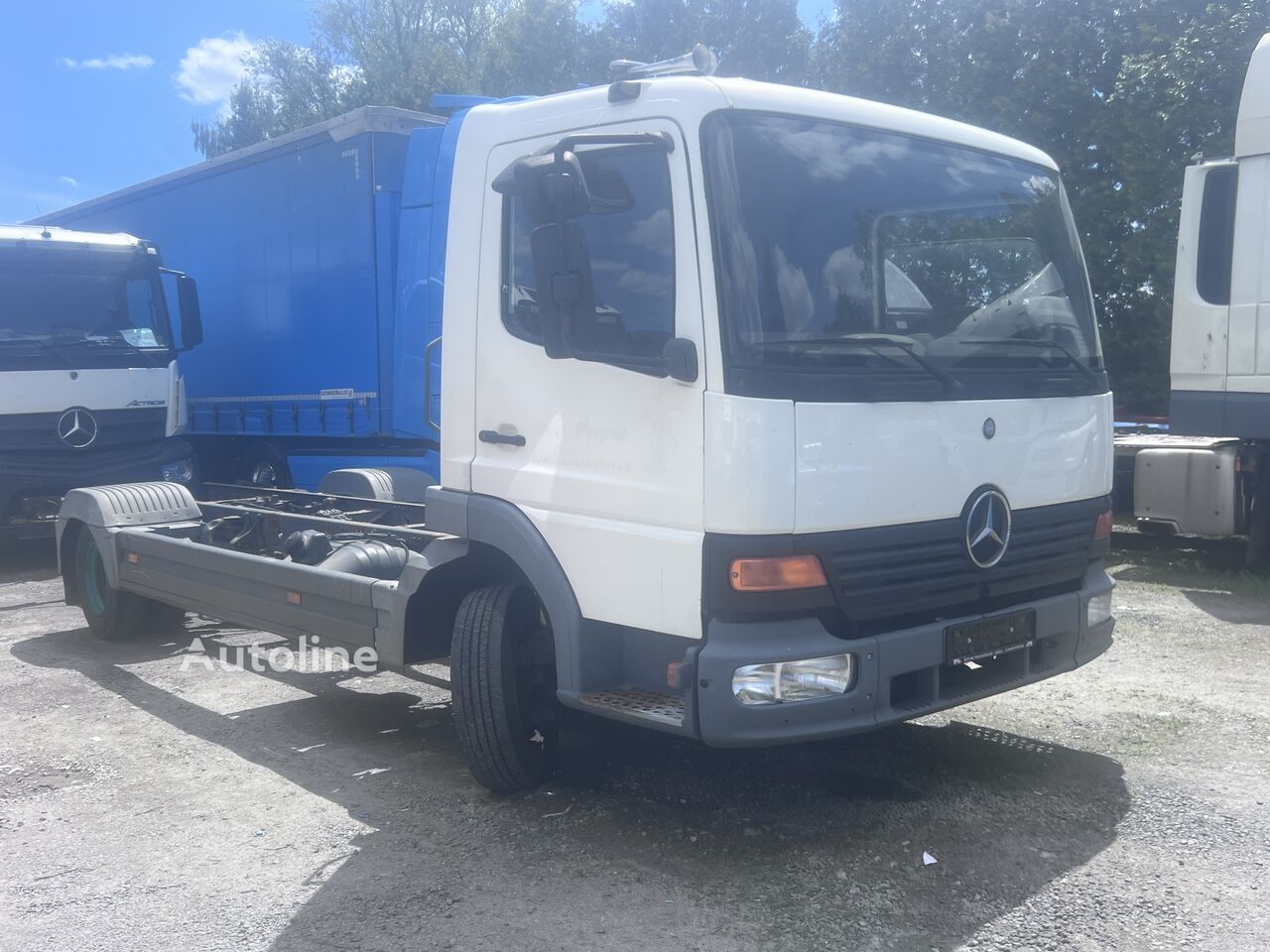 شاسيه شاحنة Mercedes-Benz Atego 815 - Autoline