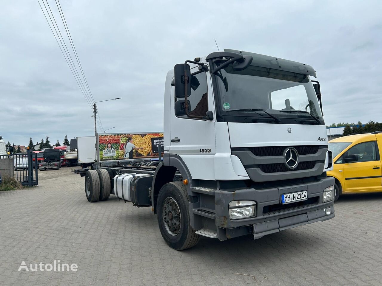 Mercedes-Benz Axor chassis truck