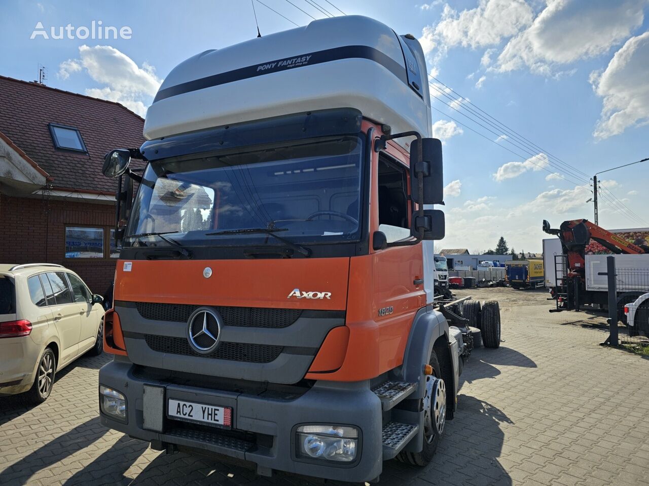 грузовик шасси Mercedes-Benz Axor 1829