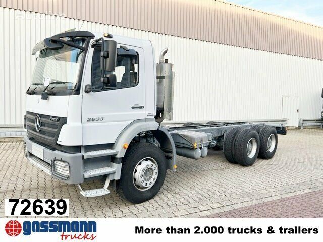 new Mercedes-Benz Axor 2633 K 6x4 RHD chassis truck