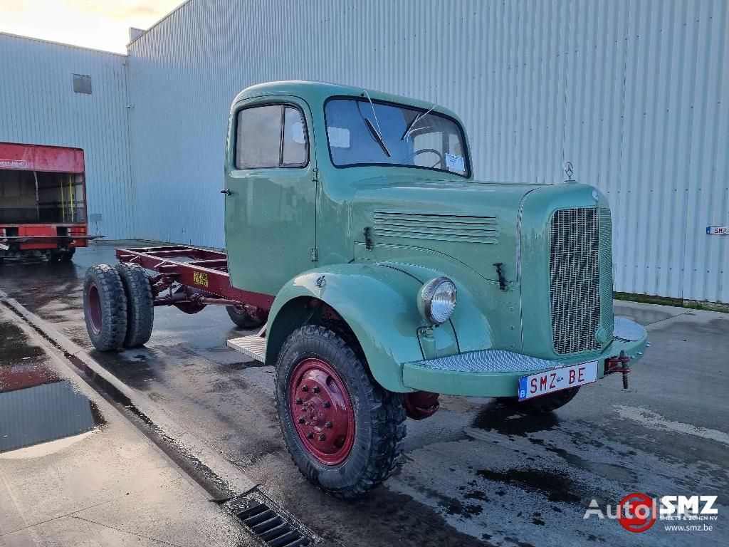 грузовик шасси Mercedes-Benz L 312 L312 restaured!