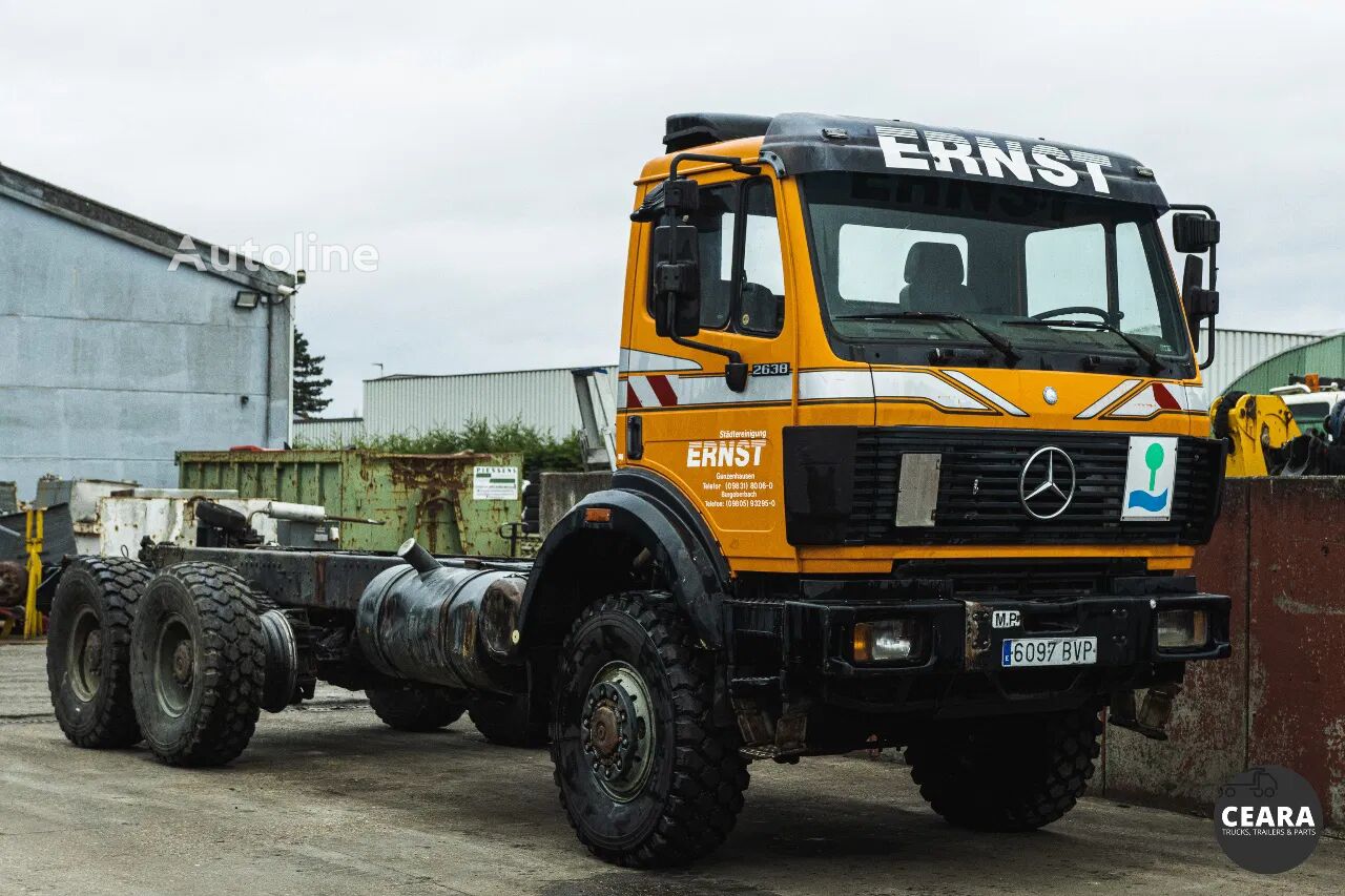 грузовик шасси Mercedes-Benz SK 2638 6x6 AK Super truck! Desert cruiser!