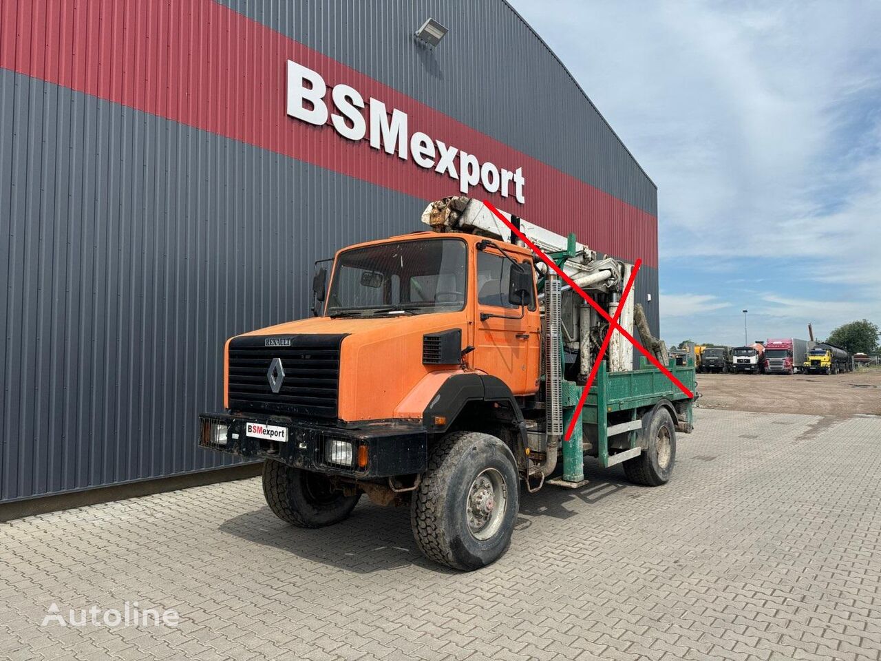 Renault C 260, 4x4 chassis kamion šasija