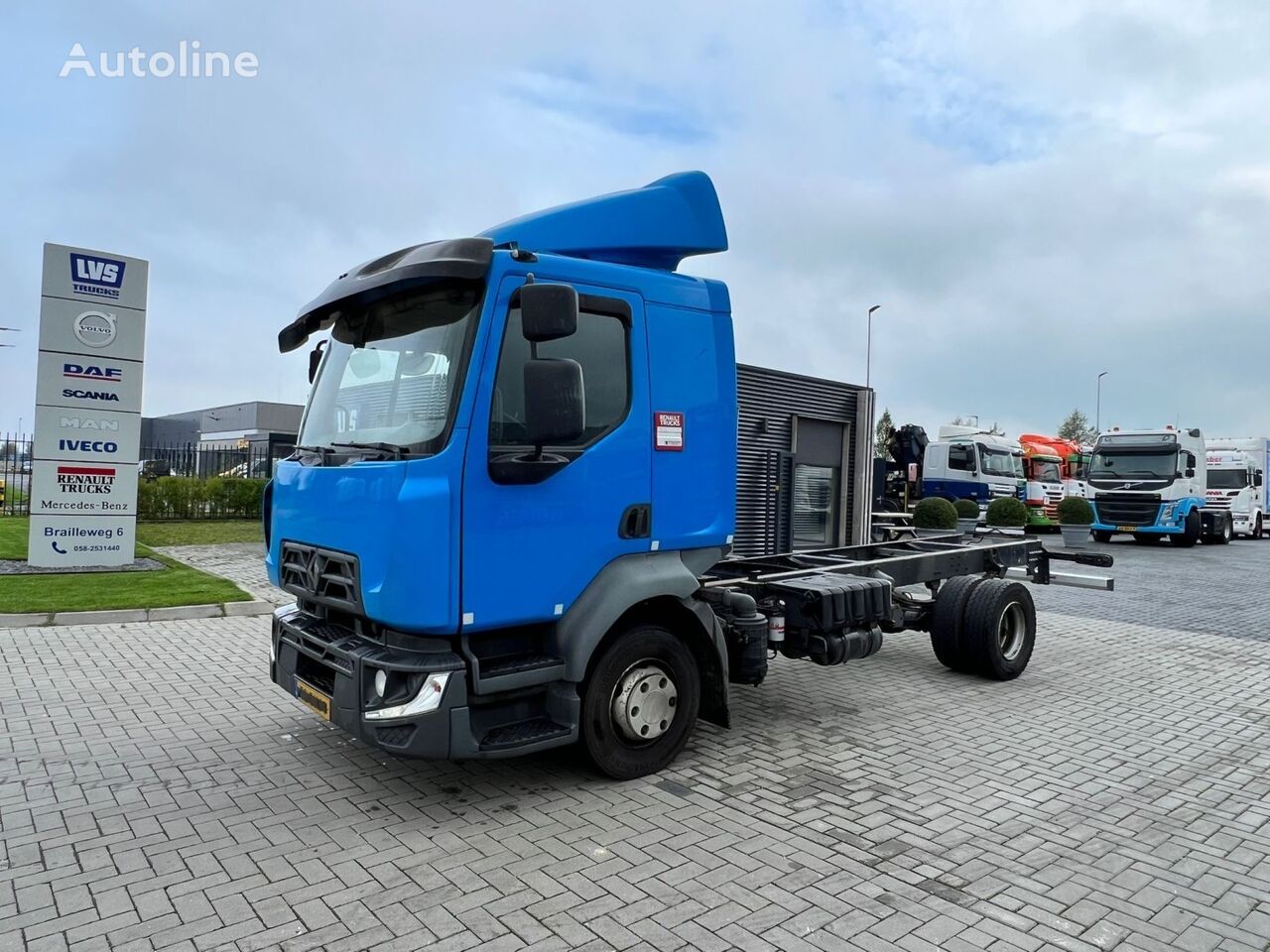 Renault D12 Chassis 4x2 / 5.20m chassis vrachtwagen