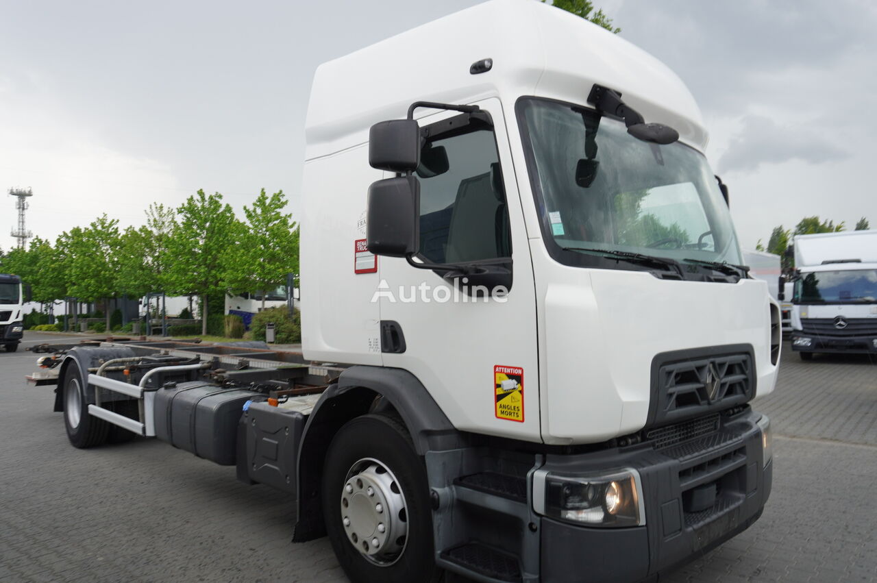 camion châssis Renault D19 Wide Glob / BDF / load capacity 11t / 280 thousand km / tail