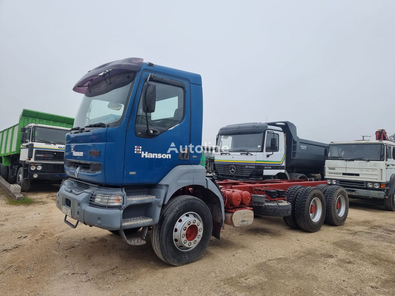 camion châssis Renault Kerax