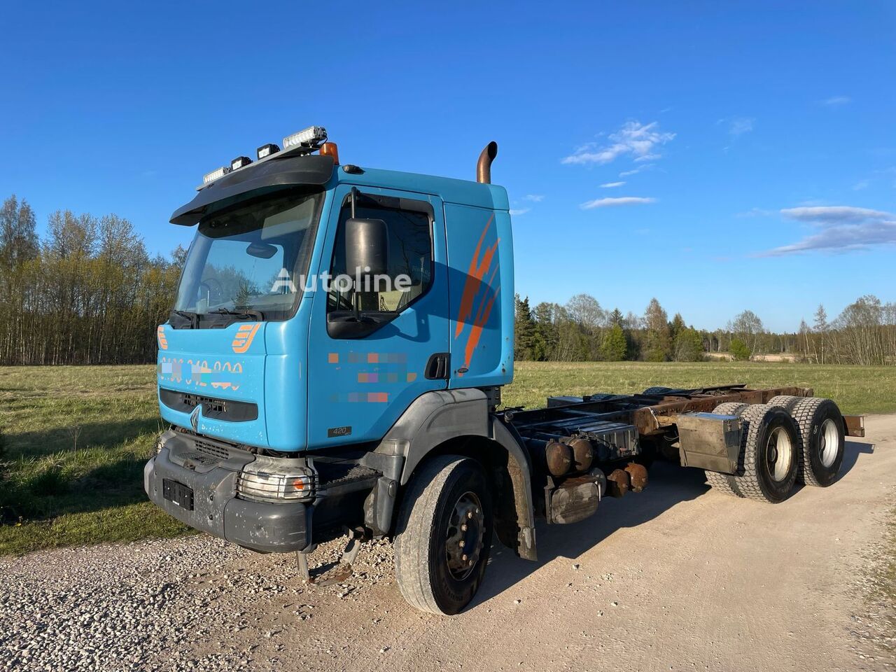 Renault Kerax 420 6x4 chassis truck for sale | Autoline GH Renault Kerax 420 6x4 chassis truck - Autoline