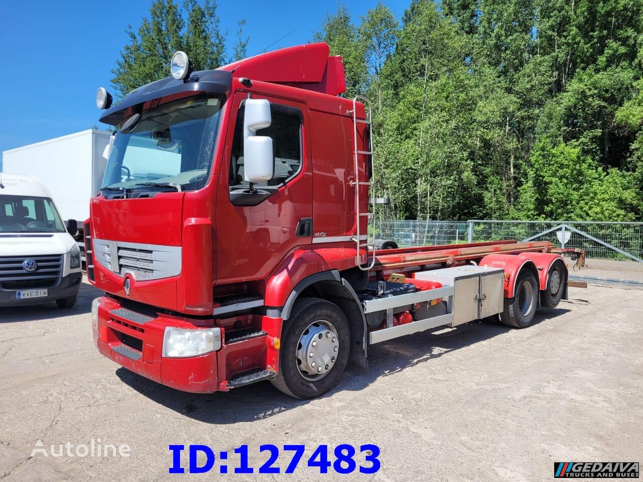 camion châssis Renault Premium 460 6x2 Euro5