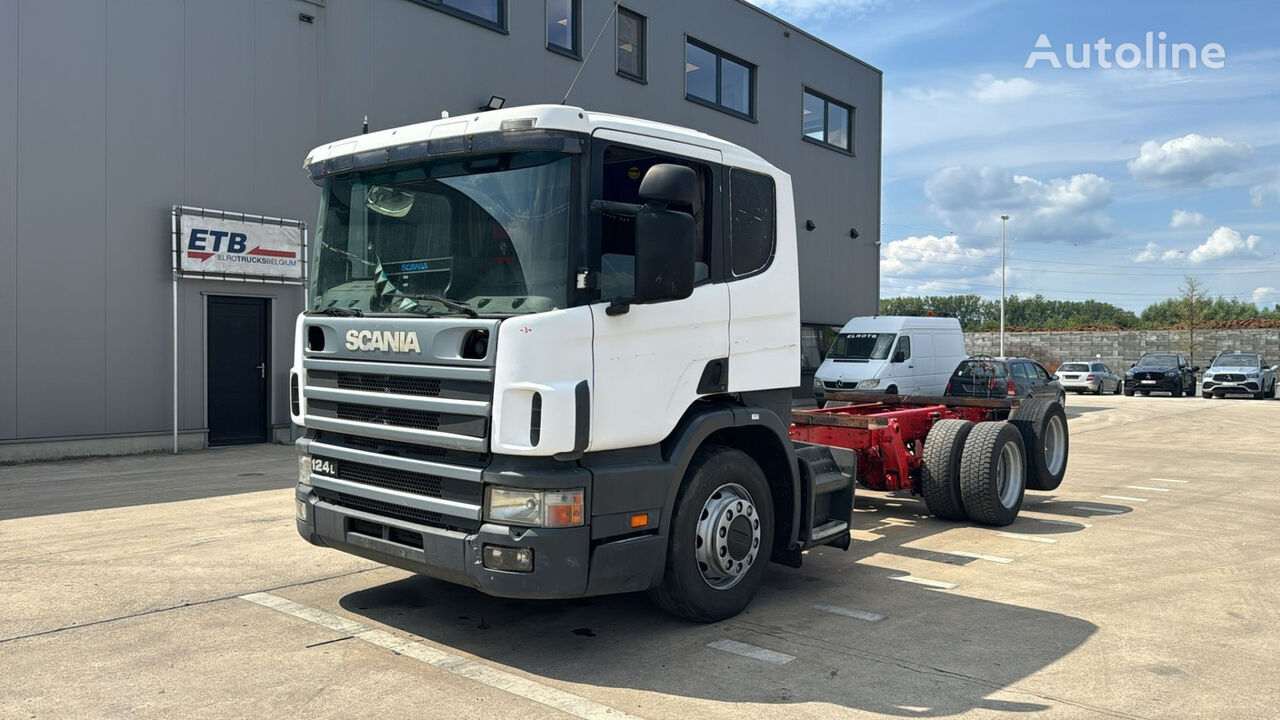 Scania 124 - 400 (MANUAL GEARBOX / MANUAL PUMP / 6X2) lastbil chassis