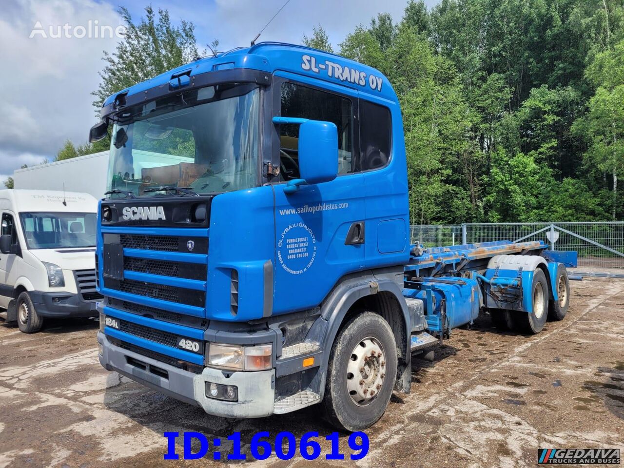 грузовик шасси Scania 124 420 6x2 Manual Retarder