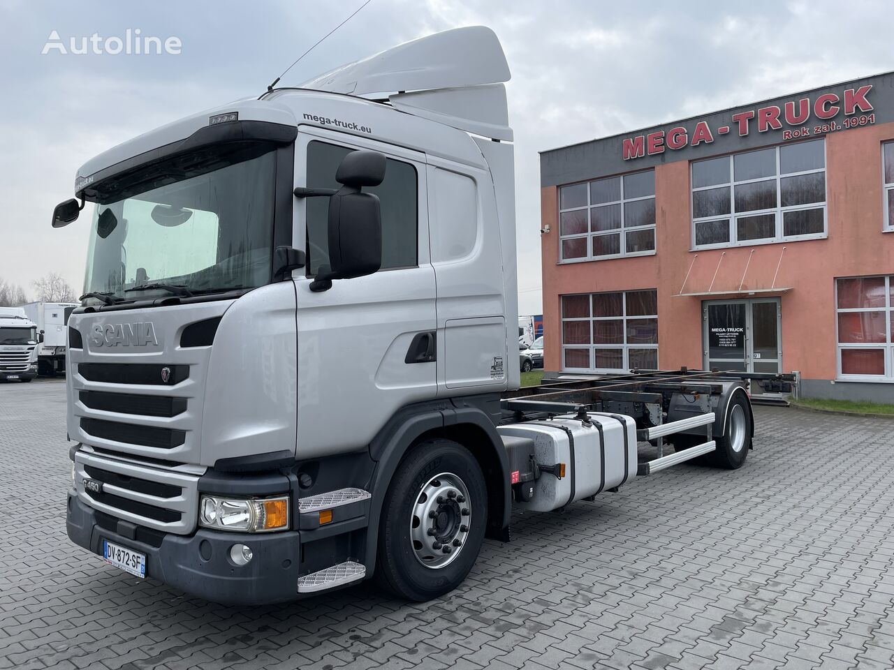 грузовик шасси Scania G410 AIR INTEGRAL BDF IMPORT FRANCE