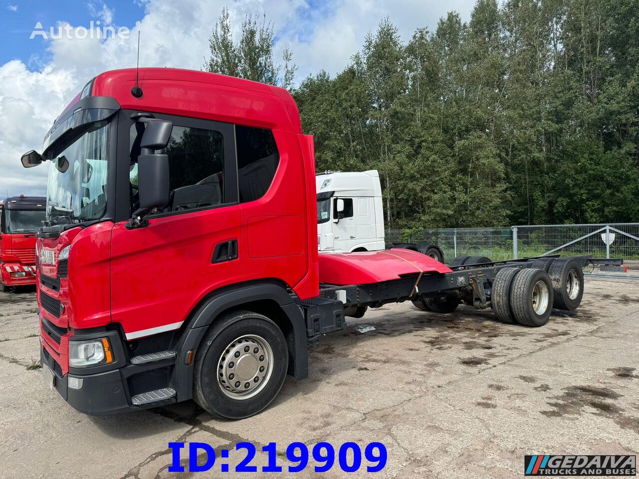 Scania G500 6x2 Euro6 chassis truck