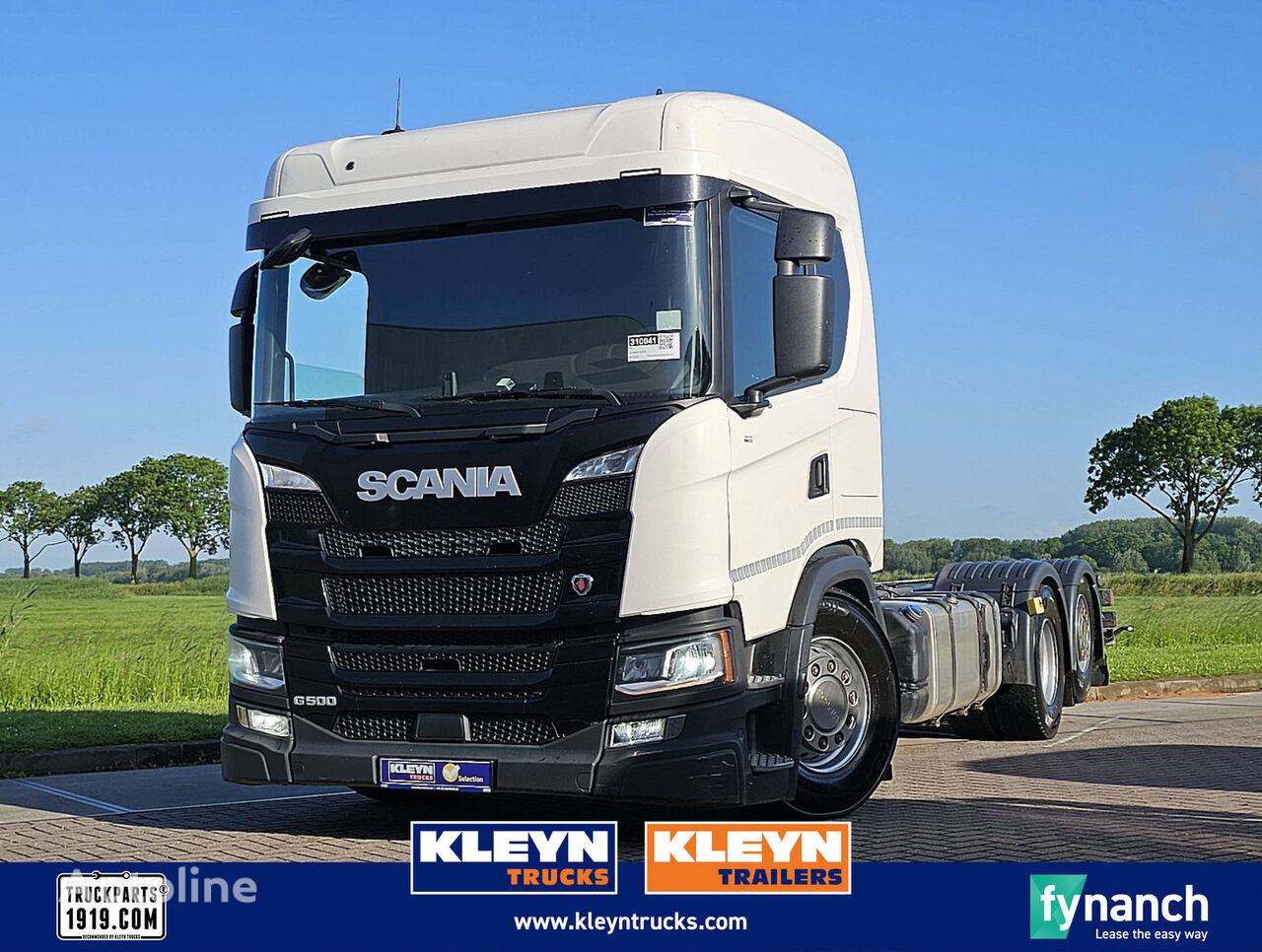 Scania G500 6x2*4 nb wb 455 pto chassis truck