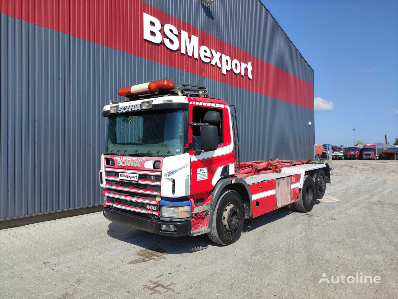 الشاسيه Scania P124. 420