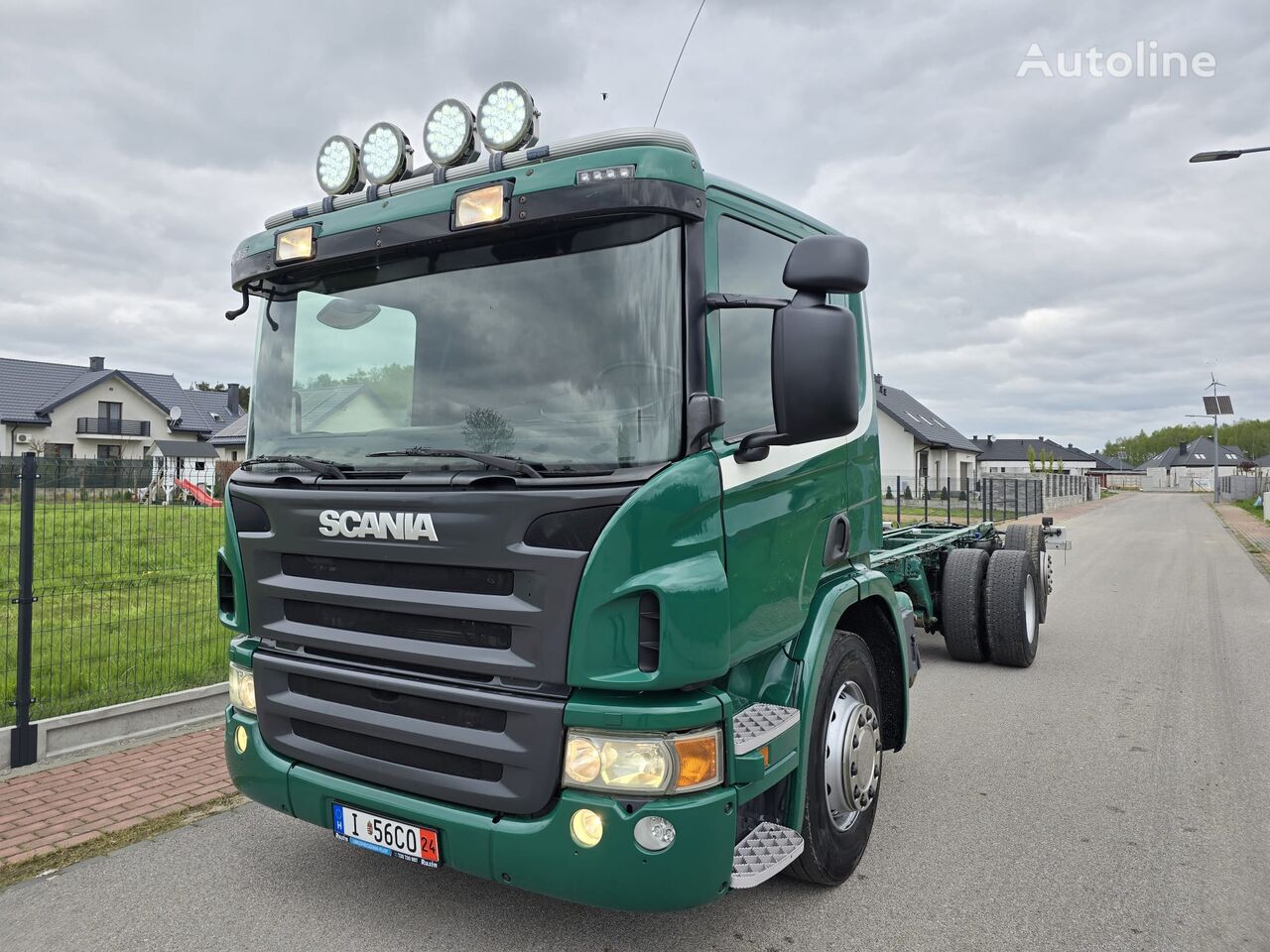 Scania P400  chassis truck