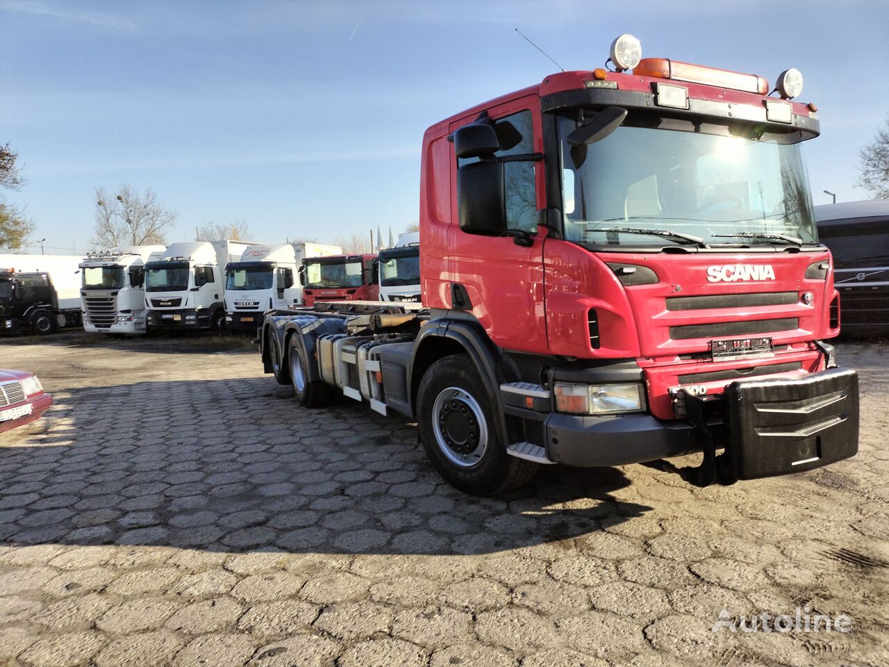 грузовик шасси Scania P400