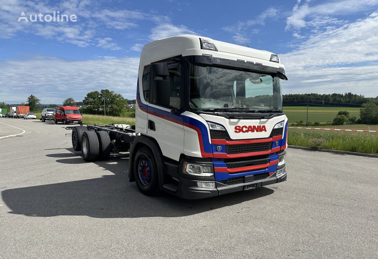 Scania P450  chassis truck