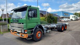 Scania P92 6x2 FULL STEEL MANUAL GEARBOX chassis truck