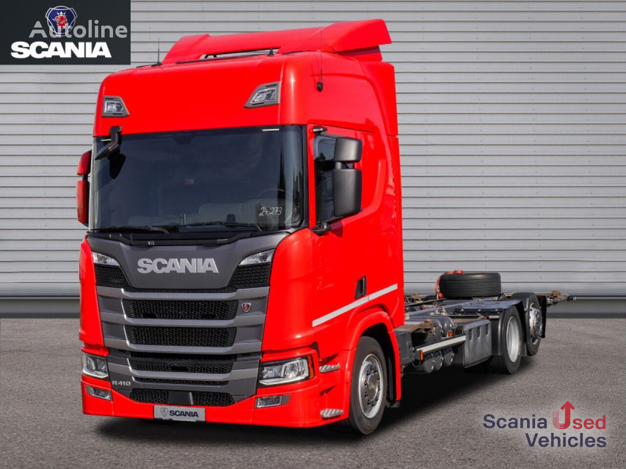 Scania R 410 B6x2*4LB Jumbo, Lenkachse, Standklima camión chasis