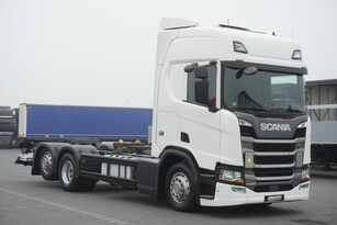 الشاسيه Scania R 450 / ACC / E 6 / BDF + WINDA / 7.15 , 7,45 M / OŚ SKRĘTNA / R