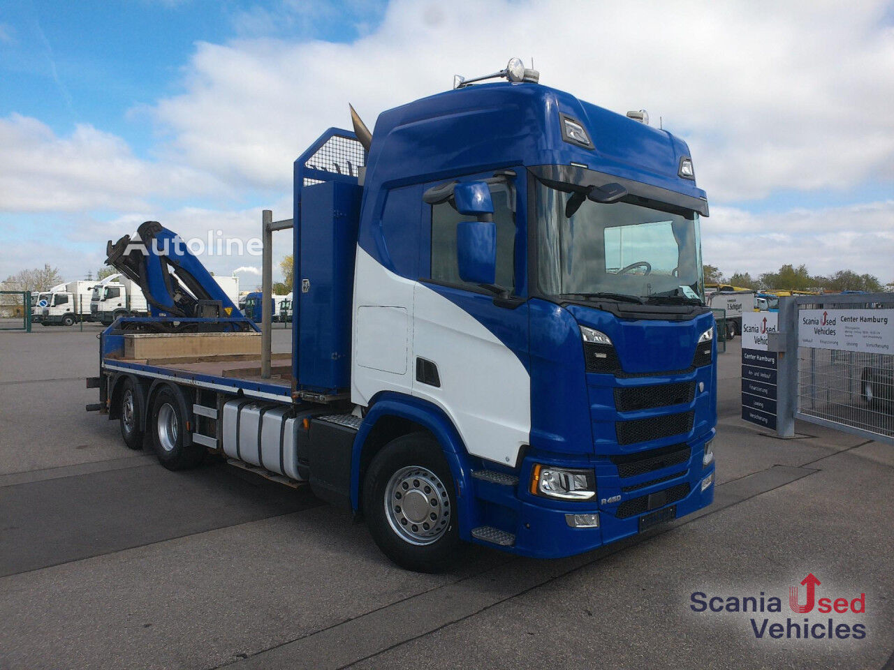شاسيه شاحنة Scania R 450 B6x2*4NB - Autoline
