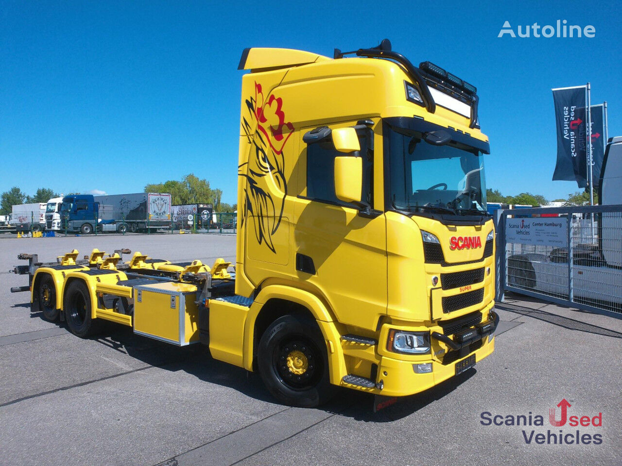 Scania R 450 B6x2*4NB BDF Leder SDG Rahmen TOP!!! Fahrgestell LKW