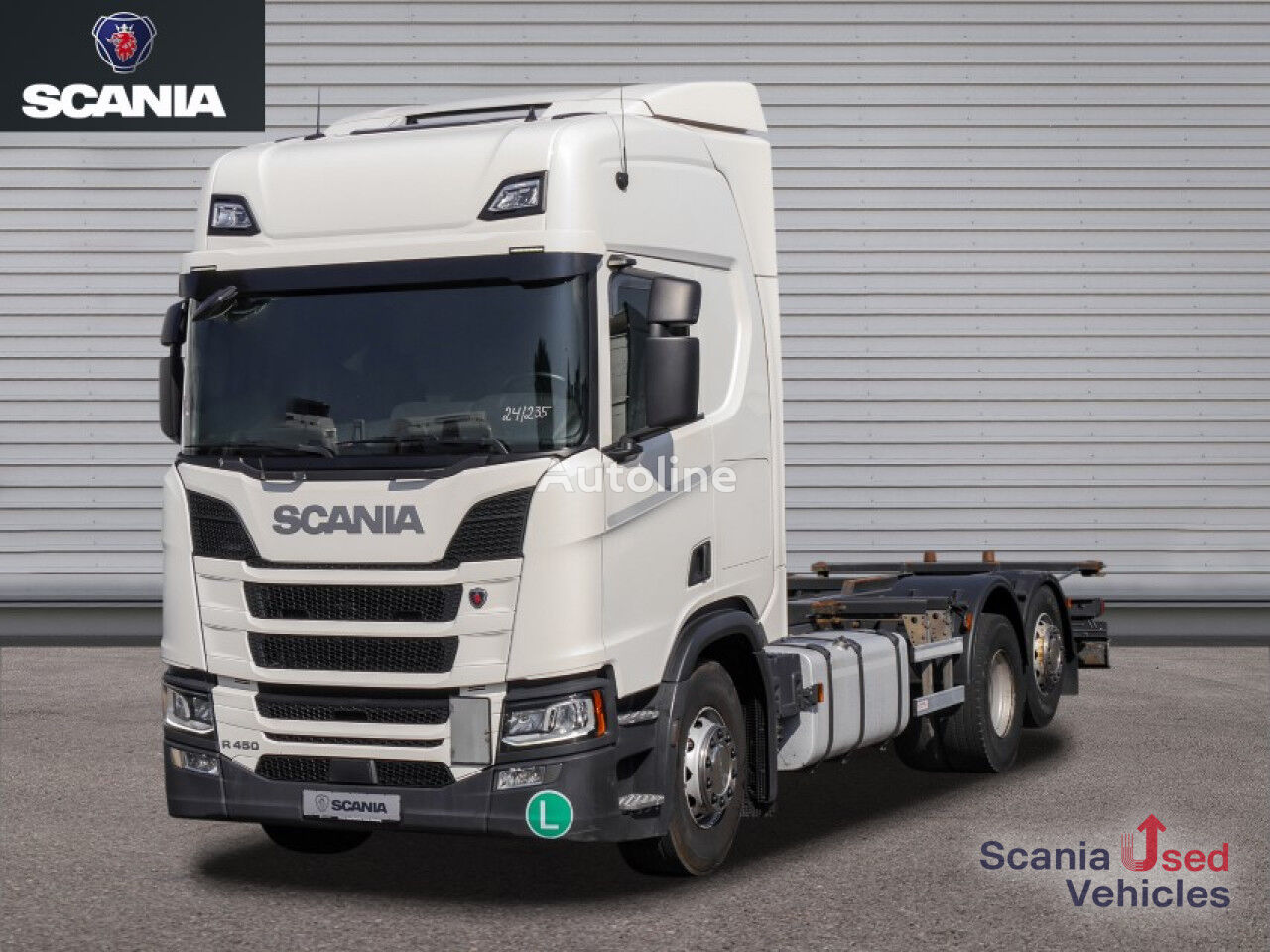 تریلی Scania R 450 B6x2*4NB Lenkachse, Standklima