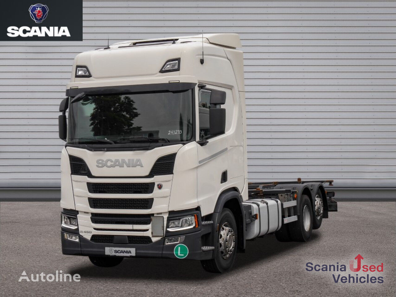 Scania R 450 B6x2*4NB Lenkachse, Standklima chassis truck