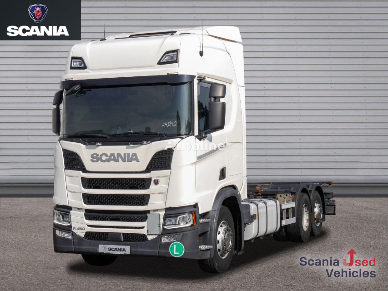 camião chassi Scania R 450 B6x2*4NB Lenkachse, Standklima