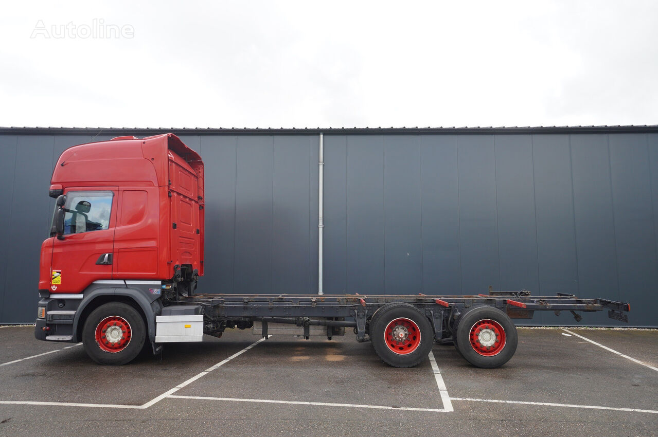 Scania R 580 V8 6X2 RETARDER chassis truck