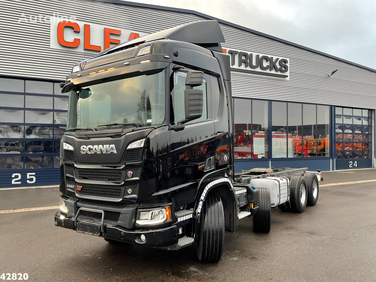 Scania R 650 8x4 V8 Euro 6 Retarder Chassis cabine chassis truck