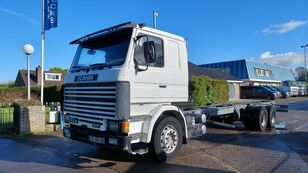 Scania R113-320 6X2 MANUAL GEARBOX FULL STEEL SPRING 10 TYRES chassis truck