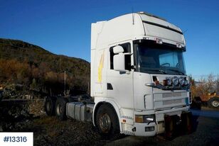 Scania R124 470 snow rigged Chassis chassis truck