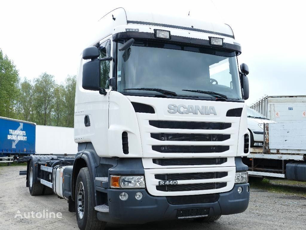 camion châssis Scania R440 BDF*Schaltgetriebe*Euro5*