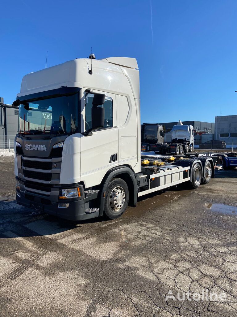 الشاسيه Scania R450 B6x2NB mit Wechselrahmen