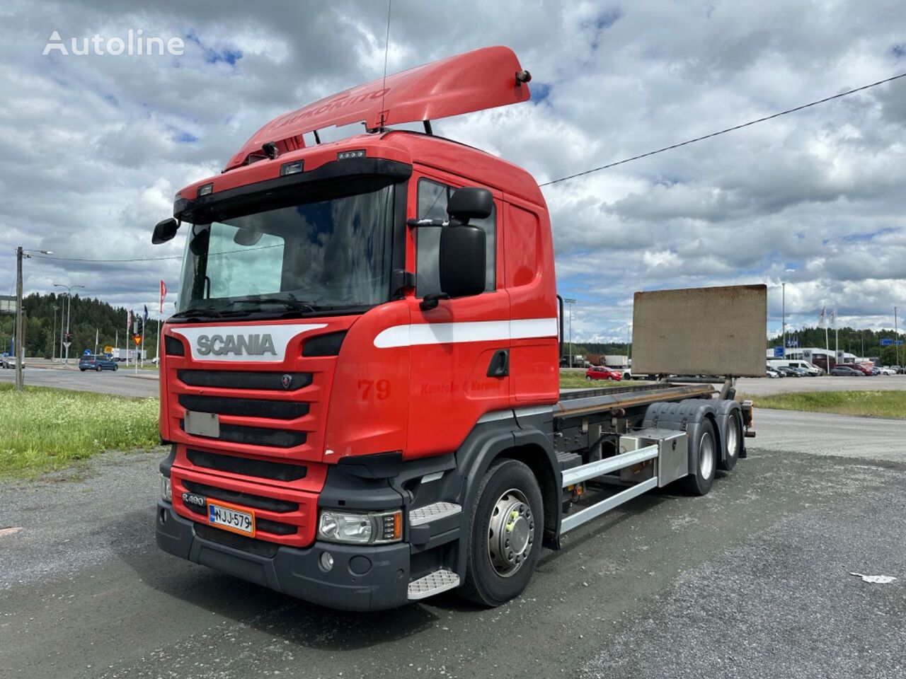 Scania R490 chassis vrachtwagen