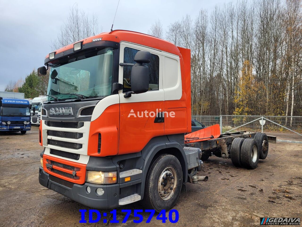 Scania R500  chassis truck