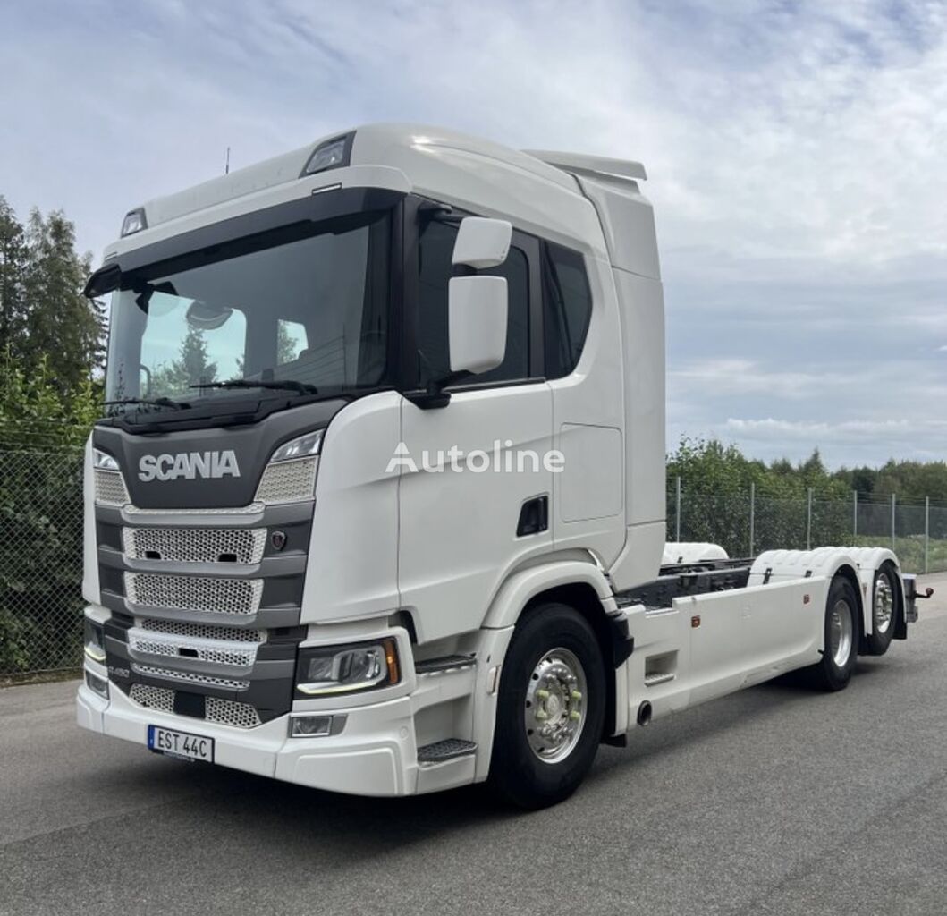 nákladné auto podvozok Scania R500