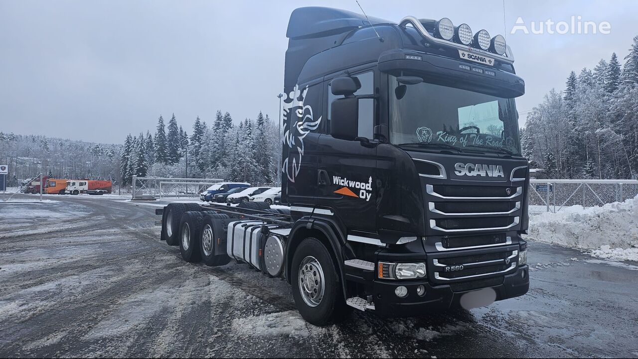 Scania R560 8x2 Hydraulics chassis truck