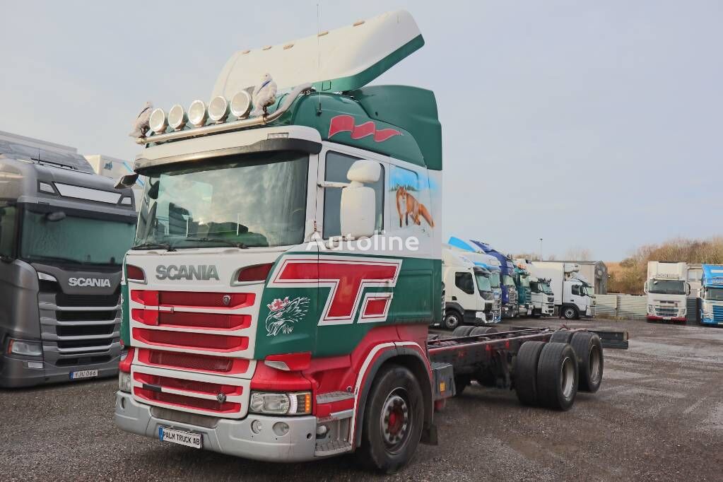 Scania R560LB6X2HNB Serie 1609 chassi lastbil