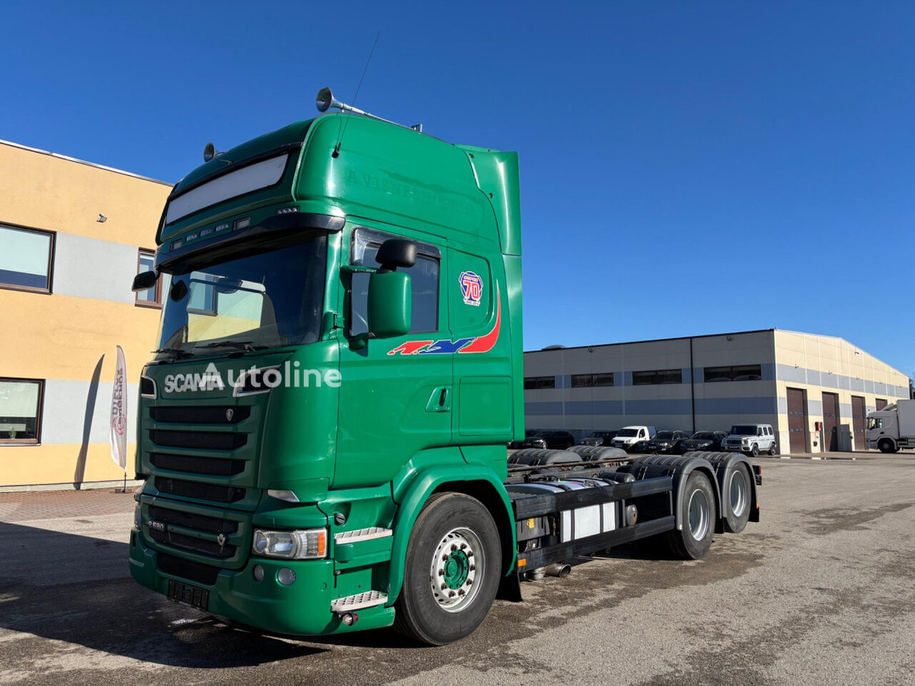 Camião chassi Scania R580 6x2 EURO6 + RETARDER - Autoline