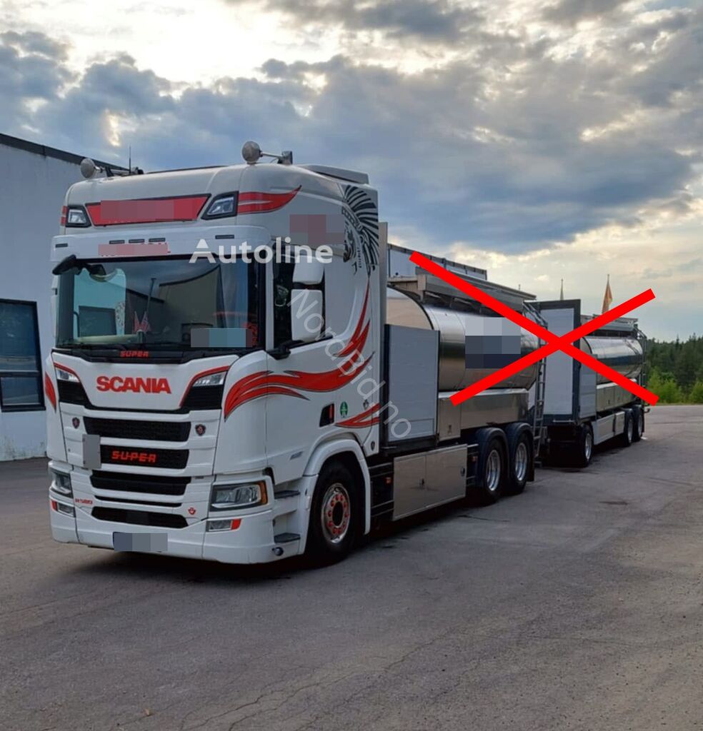 Scania R580 *6x2 *NGS *ADR *CHASSIS *WB=4.75m şasi kamyon - Autoline