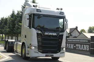 Scania  R580 V8 /// 2017 /// PODWOZIE DO ZABUDOWY /// DMC 26.000 KG /// chassis truck