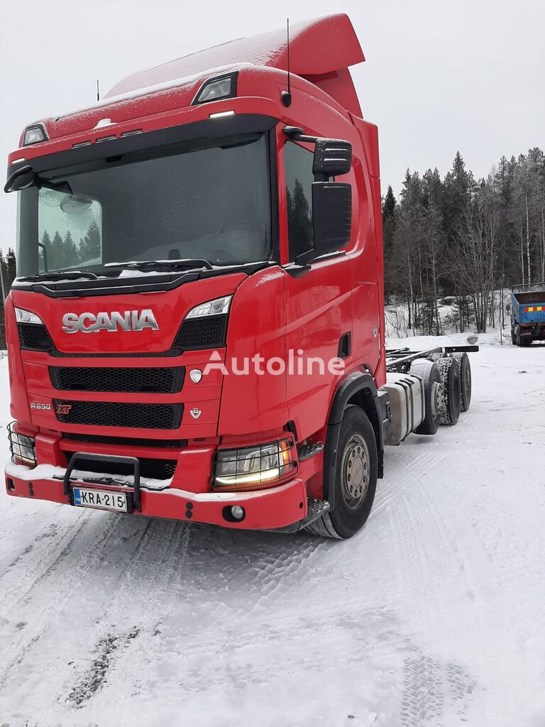 Scania R650 alusta kuorma-auto