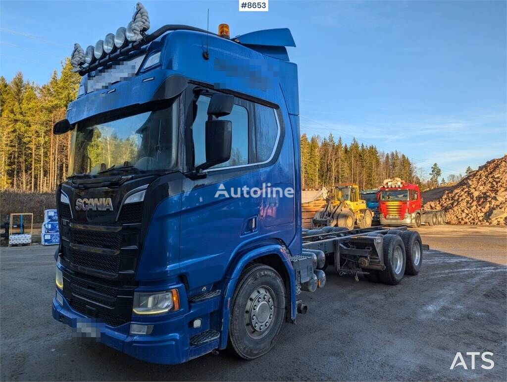 грузовик шасси Scania R650