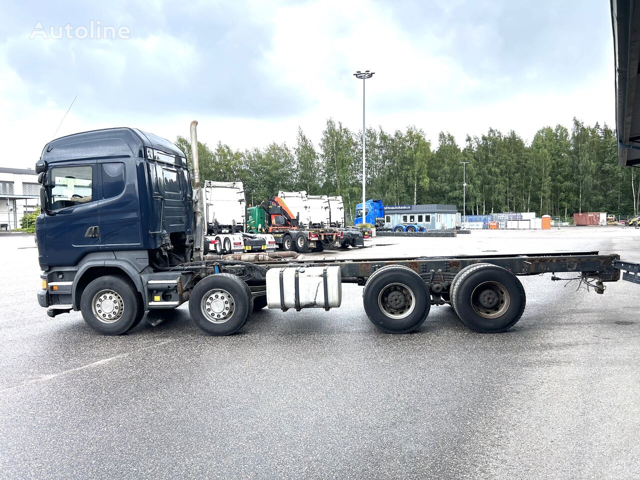 грузовик шасси Scania R730